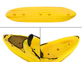 Big Mama kayak biposto PIREUS - Canoa 2 Posti Cm 360 + 2 Pagaie + 2 Seggiolini + 4 Maniglie