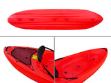 Big Mama kayak biposto PIREUS - Canoa 2 Posti Cm 360 + 2 Pagaie + 2 Seggiolini + 4 Maniglie