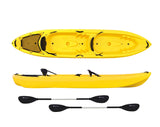 Big Mama kayak biposto PIREUS - Canoa 2 Posti Cm 360 + 2 Pagaie + 2 Seggiolini + 4 Maniglie