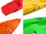 Kayak 1 posto Skippy 2.0 Big Mama Kayak - canoa 305 cm con 1 posto adulto + 1 posto bambino + pagaia (PACK 1) - orange