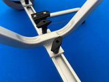CARRELLO PORTA CANOE kayak trolley BARRE ORIZZONTALI ruote da sabbia - BIG MAMA KAYAK adatto a triken 405 e 330 cod 02042