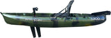 Kayak divisibile a pedali con pinne Big Mama START S300 colore Army