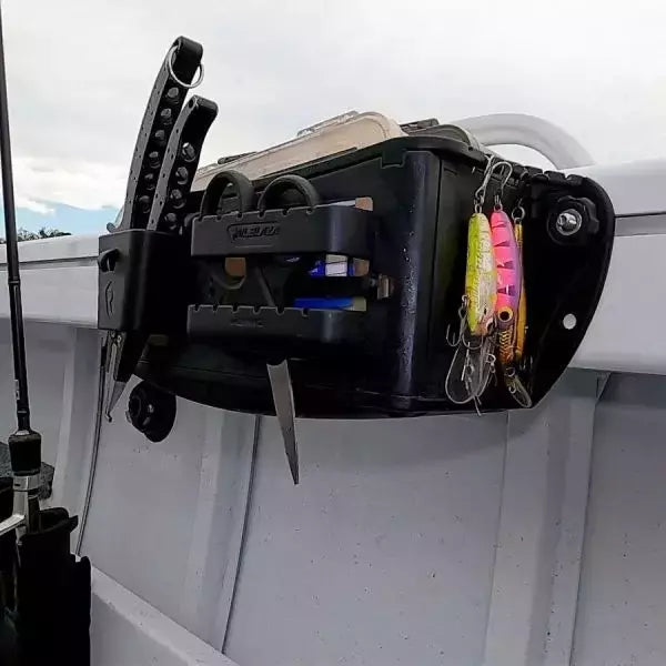 Railblaza Tackle Caddy Tracmount - Portaoggetti - Esche - Artificiali 09-4151-11 Adatto Al Montaggio Su Triken 405