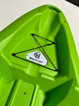GIL 2.0 Big Mama Kayak - kayak monoposto da 254 cm + seggiolino + pagaia + gilet salvagente