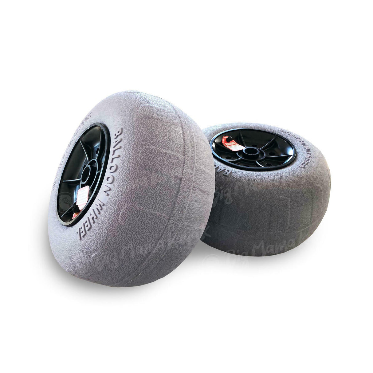 1 Coppia di Ruote da sabbia balloon Wheel diametro 32 cm, larghezza 18 cm