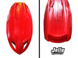 Offerta canoa monoposto jolly 2.0 big mama kayak - canoa da 260 cm + 1 gavone + 1 pagaia in omaggio (pack 1) (made in italy)