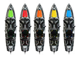 Big Mama Kayak a pedali triken 380 + garmin striker vivid 7sv ecoscandaglio + trasduttore + kit braccetto display