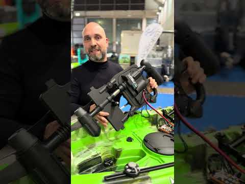 Haswing Italia W40 motore kayak GPS, Ancora, rotta, adatto a kayak con Pinne, S300, S500 Hobie- Prenotabile