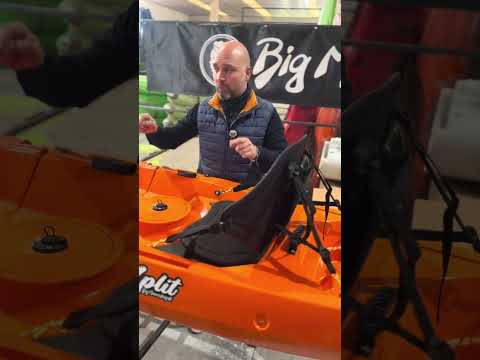 Split 2 BASIC kayak componibile Big Mama Kayak, canoa biposto modulare, inclusi 2 pagaie + 2 sedili