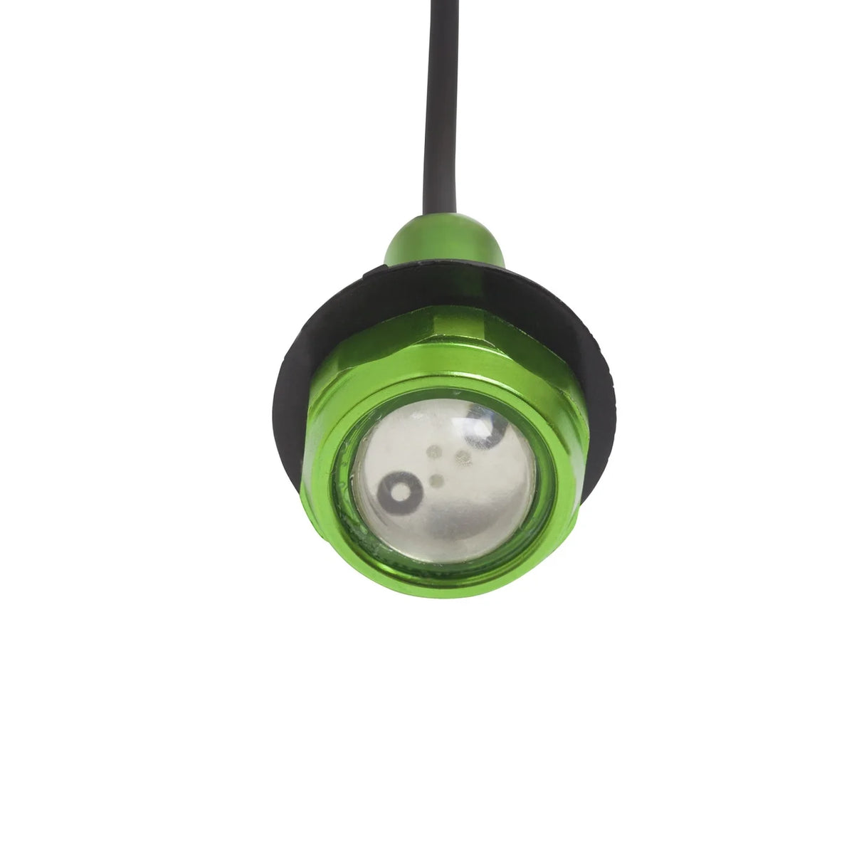 YAK POWER Kit Luci LED Super Luminose a Pulsante VERDE – 2 Pezzi